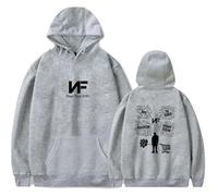 CUTTE NF Hope Tour Hoodie | Rapper Photo Print Sweatshirt | Mens Womens Long Sleeve Pullover | Hip Hop Merch (grey,M)