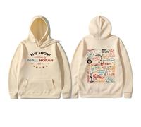 CUTTE Niall Horan The Show Hoodie - Unisex Graphic Pullover, Y2K Harajuku Street Style Sweatshirt (khaki,XXL)