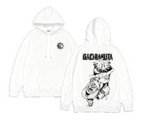 CUTTE Oversized Anime Graphic Hoodie | Gachiakuta Official Merch, Unisex Casual Sweatshirt (1,L)
