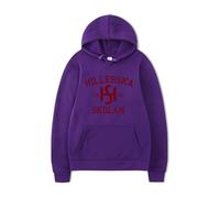CUTTE Young Royals Hillerska Skolan Unisex Hoodie - Long Sleeve Graphic Pullover, Casual TV Show Merch (purple,M)