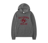 CUTTE Young Royals Hillerska Skolan Unisex Hoodie - Long Sleeve Graphic Pullover, Casual TV Show Merch (dark gray,3XL)