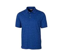 Cutter & Buck Men's NFL Big & Tall Forge Tonal Stripe Polo, Dark Tour Blue, Large Tall