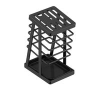 Cutter Holder,Carbon Steel Multifunctional Waterproof,Utensil Organizer Cutlery Rack - for Organization Hygiene Cooking Preparation Daily Home Kitchen Routine Convenience