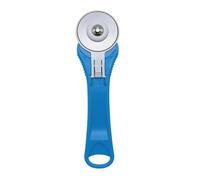 Cutter Rotatif de coutures 45 mm - Outil de Coupe Tissu Avec Lame Aiguisée en Acier | Rouleau de Découpe Pour , Quilting, Paper, Cuir, Simili Cuir, Lame Remplaçable Ergonomique Débutants