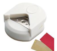 Cutter Rounding Pun/ches for Paper Crafts,Corner Cutter,Corner Rounder Pun/ch,Professional Paper Round Corner Multifunctional,Portable Corner Rounder Pun/ch for Card,Paper Crafts Rounder Cutter(White)