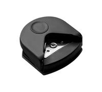 Cutter Rounding Pun, Portable Corner Cutter Professional Paper Round Corner Punch for Card Photo Card Making DIY Projects Postcard (Black)