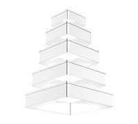 Cutter Set - 5 Piece Square Stainless Steel with Handle | Professional Dough Tools for Pastry Biscuits Scones and Soft Cakes | 430 Stainless Steel Baking Set with Gift Package