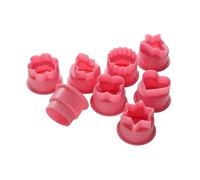 Premier Housewares Cutter Set, 8-Pieces - Hot Pink