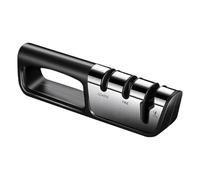 Cutter Sharpener - Compact And Extra 3-Stage Manual Scissor Sharpener, Professional Accessories For Chefs And Beginners, Cutting Tools, Complete Cutting Compact And Extra: 3-Step Manual Scissors