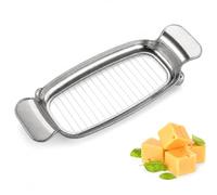 Cutter Slicer, Butter Cutter, Stainless Steel Food Grade Slicer, Versatile Cube Blade and Grater, Cheese Wire Blade and Butter Grater Cheese Tools
