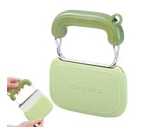 Cutter: Stainless Steel Wave Potato Cutter, French Fry Cutters Cut with | Waffle Fly Cutter, Kitchens Vegetable Cutting Tool for the Hog