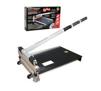 CUTTEREX 13" Professional Laminate Heavy Duty Flooring Cutter, Leather, Rubber, Soft Plastic Cutter