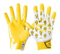 CUTTERS Limited Edition Football Gloves - Rev Pro 5.0 - Ultra Grip Anti-Slip Large Receiver (1 Pair) (Small, Large)
