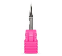 Cuttershop Kiss-Cut Blade Replacement BLD-KC105 - Tungsten Carbide for Adhesive Vinyl 80-100µm, Rubber, Medium Cardboard up to 1mm | Ø3mm Shank - BZ-KK-105