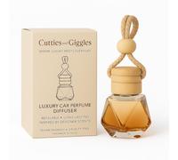 Cutties and Giggles Luxury Car Perfume Diffuser, Refillable, Vegan-Friendly, Designer-Inspired Inspired by YSL Libre Scent, Handmade in UK, Long-Lasting, Glass Bottle Diffuser for Cars & Homes