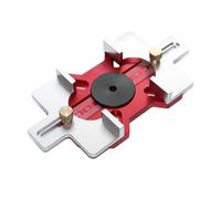 Cutting Auxiliary Tool - Mortise Template | Door Hinge Jig, Doors Mortise Jig | 2-in-1 Router Templates,Template Tool For Groove Radius Edge Installation Doors Wood Circle For Seamless Creation, Enabl