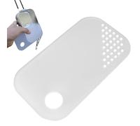 Cutting Board - 15x8.3cm Camping Mini Pad Food Mat, Japanese Box Mat, Portable Aluminum Lunch Box Board 30g - Perfect for Cutting Fruits Veggies and Other