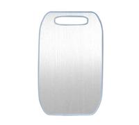 Cutting Board 304 Stainless Steel Kitchen Board for Meat Vegetables Fruits Fish & Cheese Easy to Clean - & Stylish (Blue Mum)