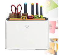 Cutting Board and Knife Set with Drying Holder - 4 Colour Coded Boards, 4 Knives & 10 Pair Chopsticks Organizer Kitchen Tools for Smart Home Gadgets