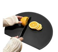 Cutting Board - D-Shaped Flexible Tray - Vegetable Cutting Board - for Vegetable Cheese Steak Bread Charcuterie Home Apartment Cooking Butcher