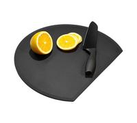 Cutting Board - D-Shaped Mat,Food Cutting Board,for Fruit Cheese Steak Bread Charcuterie Butcher Meat Home Apartment Cooking Countertop