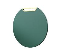 Cutting Board, Double Sided with Juice Groove, 1 Piece, Round PIastic Cutting Board, Reversible Charcuterie Chopping Block, Non Slip Dishwasher Safe, for Meat Vegetable and Cheese