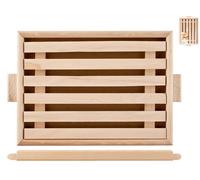Cutting board for bread in wood, size 38.5x25x2.2 Brown Home