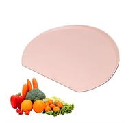 Cutting Board for Kitchen Countertop, Chopping Board for Apartment Essentials, Dishwasher Safe TPU Serving Tray for Meat and Cheese, Modern Kitchen Decor (Pink A S)