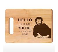 Cutting Board Gifts, Funny Cutting Board 'Hello...Is It Me Your Cooking For' Lionel Richie Gifts Music Lover Gifts Chopping Board print Kitchen Present