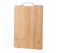 Cutting Board Kitchen Bamboo Large Rectangular Thickened Solid Wood Available On Both Sides(1Pcs 34x24cm)
