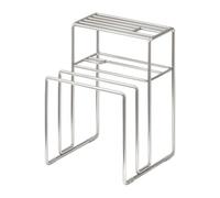 Cutting Board Organizer - 480g Cutting Board Stand Bakeware Holder, 304 Stainless Steel Rack | Stainless Steel Kitchen Pot Pan Lid Cookie Sheets Holder for Cabinet Home Apartment Countertop