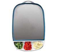 Cutting Board Stainless Steel Plastic Household Kitchen Vegetables Fruits Meat Bread Double-Sided Chopping Blocks Simple
