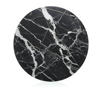 Cutting Board Tempered Glass Cutting Boards Black And White Marble Printed Chopping Block Scratch Resistant Heat Resistant Shatterproof 7.9 Inches