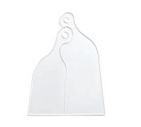 Cutting Board Template - Transparent Acrylic Template Guide Tool | Woodworking Supplies Router Template for Charcuterie Boards -Functional Art Handles Trays