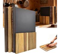 Cutting Boards That Look Like Books, 2026 New Chopping Board Set of 3 with Stand, Decorative Cutting Boards for Kitchen, for Fruits, Vegetables, Meat, Fish, Cheese and Bread (1set)