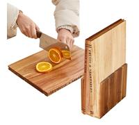Cutting Boards that Look Like Books, Decorative Chopping Tool | Wooden Cutting Board | for Raw Cooked Vegetables Bread Pastry Sushi Butcher Home Outdoor Camping Picnic