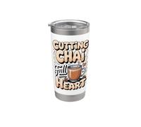 Cutting Chai Full Heart Masala Chai Tea Indian Stainless Steel Insulated Tumbler