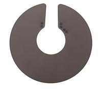 Cutting Collar, Silicone Waterproof Neck Wrap Guard for Haircut Professional Hairdressing Tool Hair Cutting Dyeing Pad Guide for Salon Stylist Home Use (17 * 16 * 2cm-Black)
