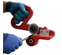 Cutting Device for Metal Sheets, Roof Cutter with Double Wheel, Hand Drag for Heavy Work, Adjustable Metal Scissors - For Aluminium Steel Sheet Cardboard Air Ducts and Heating Ventilation Systems