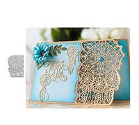 Cutting Dies for Card Making, Gemini_mall® Dream Catcher Frame Metal Cutting Dies DIY Scrapbooking Paper Cards Embossing Craft for Greeting Cards/Invitation Cards Decoration
