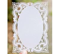 Cutting Dies for Card Making, Lace Hole Rectangular Frame Metal Cutting Die Cuts Embossing Stencil for DIY Scrapbooking Album Photo Craft Paper Cards Card Making Accessories