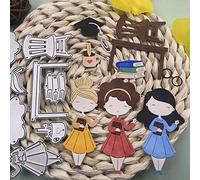 Cutting Dies for Card Making, YunTrip Teachers' Day Metal Cutting Die Cut Stencils for DIY Scrapbooking Photo Album Paper Decorative Craft for Greeting Cards/Invitation