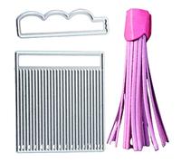 Cutting Dies for DIY Scrapbook Card,Template Mould Tassel Pattern Anti-Aging Unique Scrapbooking DIY Cutting Die Jewelry Accessory Die Cut for Kids