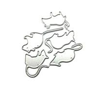 Cutting Dies museourstyty Rat Group Metal Cutting Dies for Card Making Embossing Stencil Template for Scrapbooking DIY Album Paper Card Decor Crafts