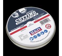 Sealey PTC11510CET Cutting Disc 115 x 1.2mm 22mm Bore Pack of 10 , Red