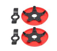 Cutting Disc with Hardened Alloy Quick Setups Weeder Trimmer for Lawns Orchards Farmlands Farms Vineyards 1 Pair Star Shaped Weeding