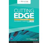 Cutting Edge 3e Pre-intermediate Student's Book & eBook with Online Practice, Digital Resources