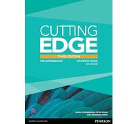 Cutting Edge 3rd Edition Pre-Intermediate Students' Book and DVD Pack