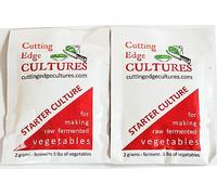 Cutting Edge Cultures Vegetable Starter Culture, 2 Pouches, 4g