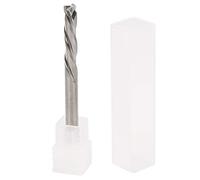 Cutting End Mill 3 Flute Milling Cutter High Performance Tungsten Steel Tool for Aluminum Metalworking 5mm x 5mm x 22mm x 55mm Silver